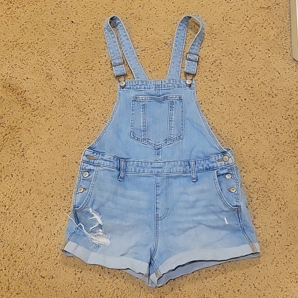 Overall Shorts